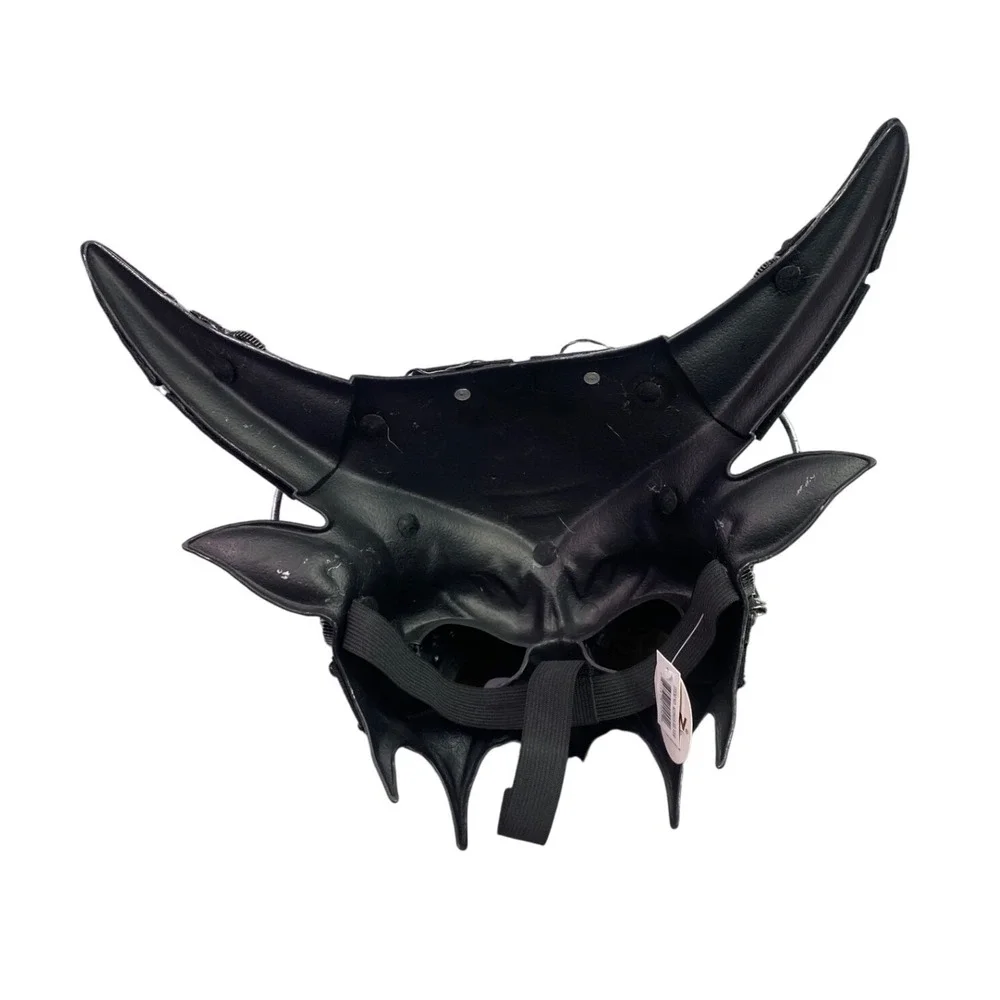 Steampunk Mask Horned Beast Goggles Costume Accessory‎ Cosplay Prop Silver